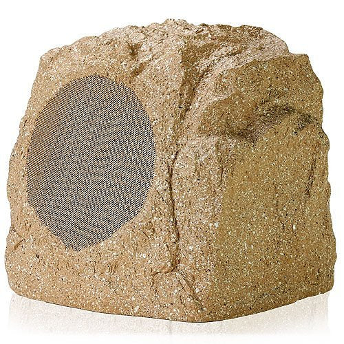 AtlasIED Outdoor Landscape Speaker with Natural Rock Aesthetic